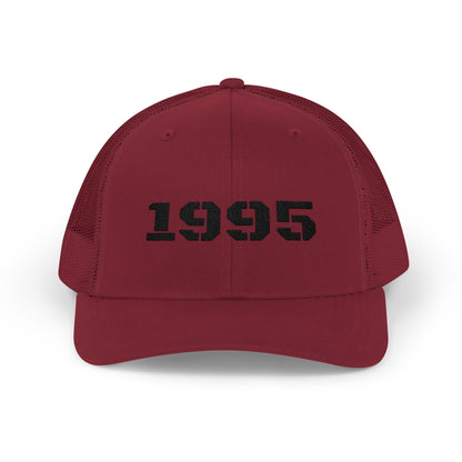 1995 Snapback Trucker Cap, Retro Cap, Vintage Style Hat, Birthday Gift, Casual Wear, 90s Fashion, Unisex Headwear - TRV