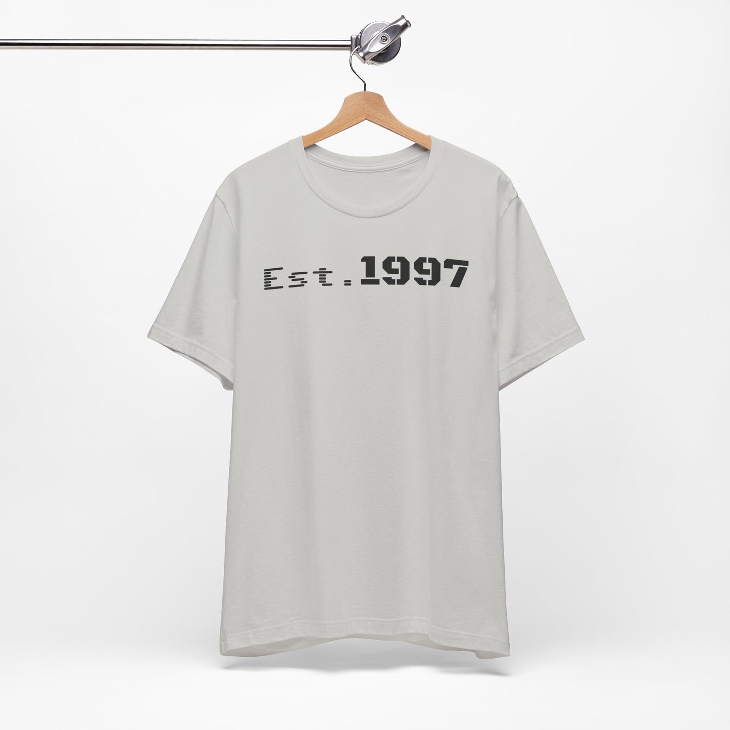 Vintage Est. 1997 Unisex Tee, Gift for Birthdays, Celebrations, Casual Wear, Retro Fashion, Cool Graphic T-Shirt - TRV