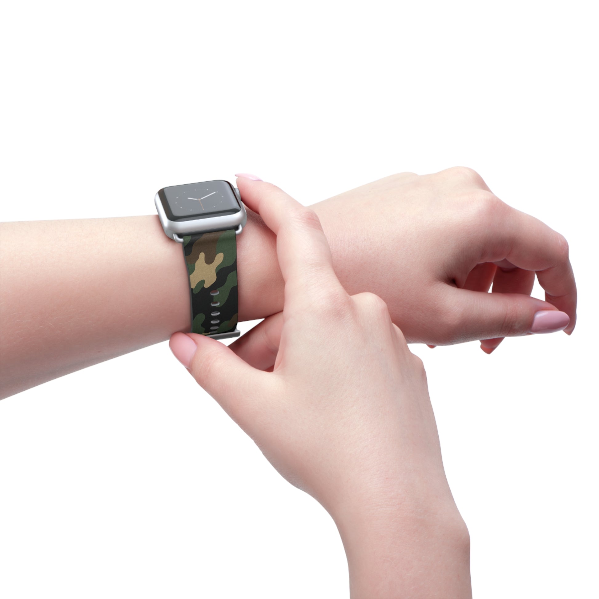 Camouflage Watch Band - Stylish Camo Wrist Strap for Outdoor Lovers, Perfect Gift for Adventurers, Fitness Enthusiasts, Casual Everyday Use - TRV