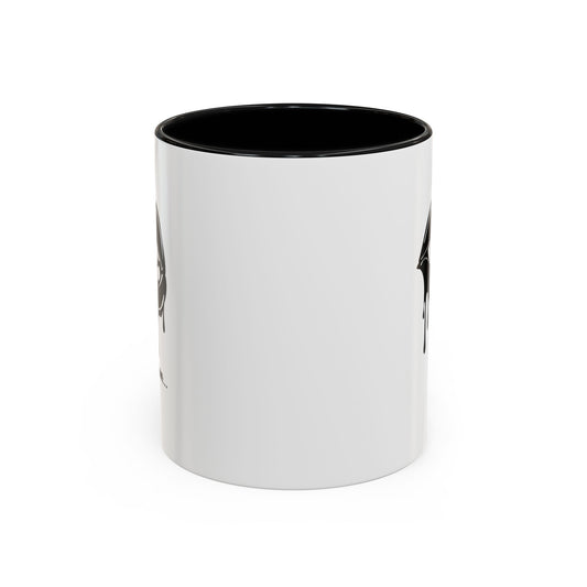Vampire Lip Accent Coffee Mug - 11oz & 15oz - Unique Halloween Gift