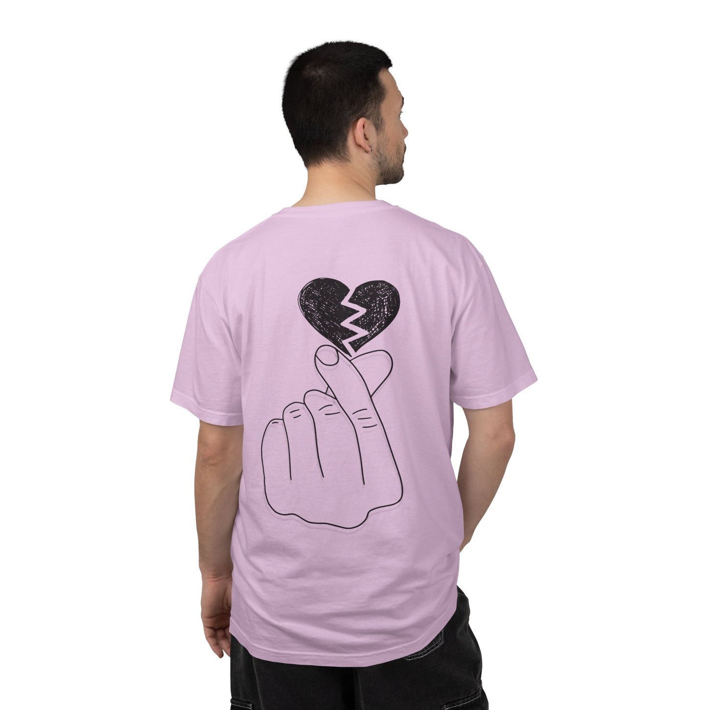 Heartbreak Unisex Garment-Dyed T-Shirt - Trendy Casual Tee for Self-Expression