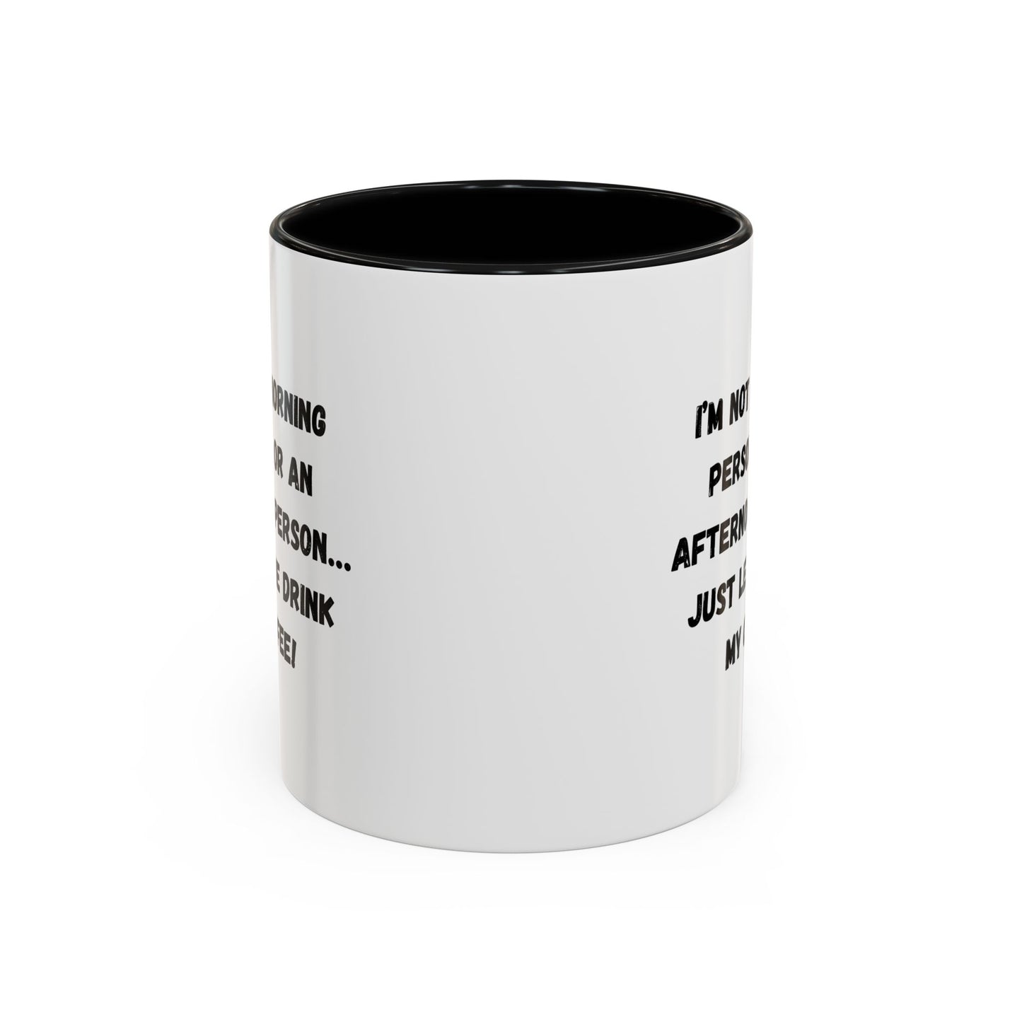 Funny Coffee Mug for Night Owls, I'm Not a Morning Person Mug, Gift for Coffee Lovers, Unique Drinkware, Humor Mug