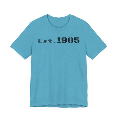 Est. 1985 Vintage Unisex Tee, Retro Birthday T-Shirt, Perfect Gift for 1980s Lovers, Casual Apparel, Timeless Style