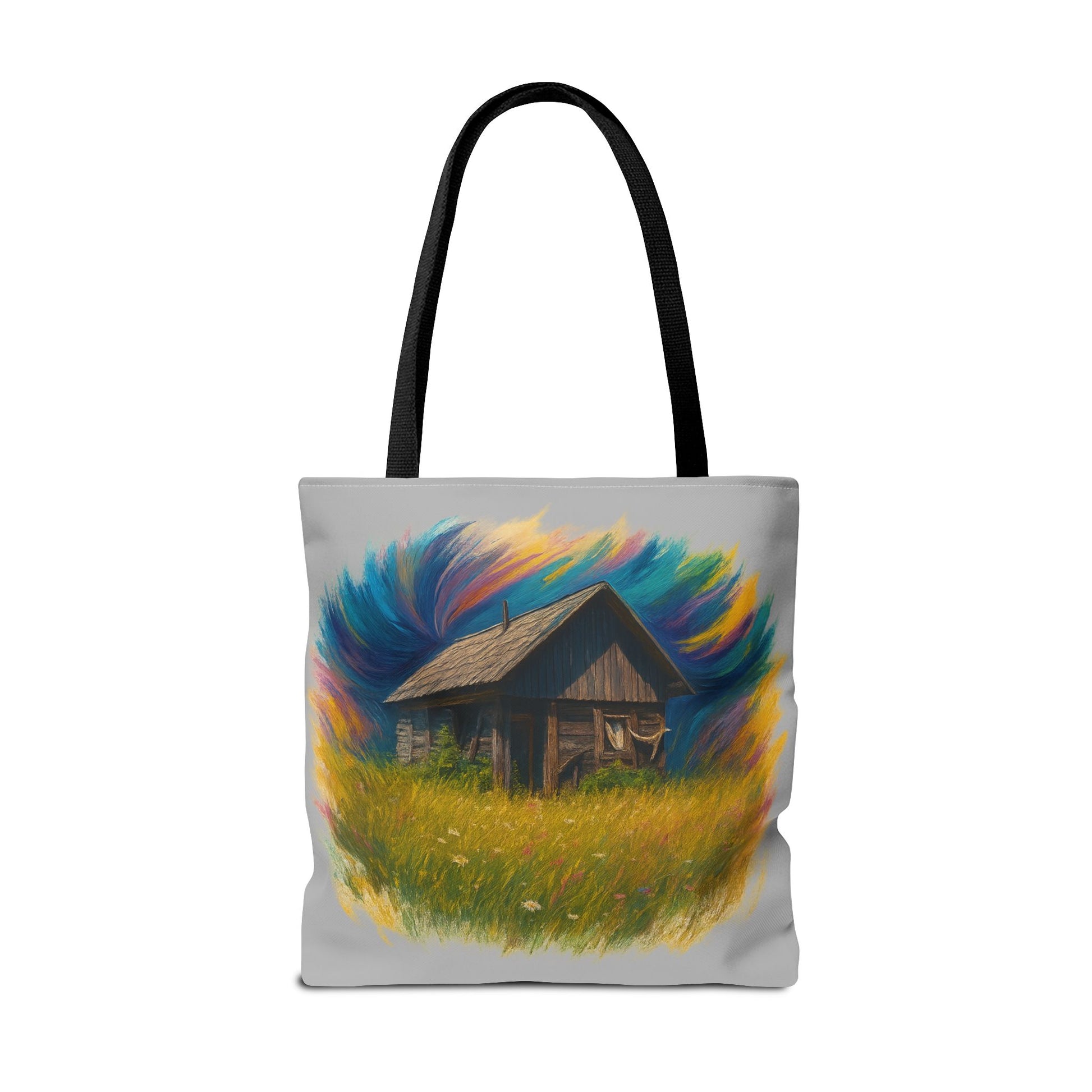 Rustic Charm Tote Bag | Boho Bag | Eco-Friendly Custom Design | Nature Lover Gift | Canvas Purse | Casual Carryall - TRV