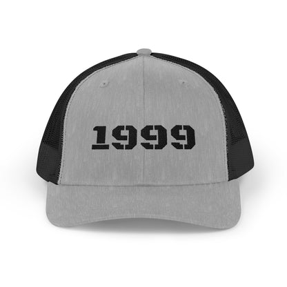 Retro 1999 Snapback Trucker Cap | Vintage Style Cap for nostalgia lovers, Birthday Gift, 90s Cap, Unisex Fashion Accessory - TRV