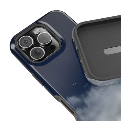 Night Sky Magnetic Impact-Resistant Phone Case — Foggy Cloud Design