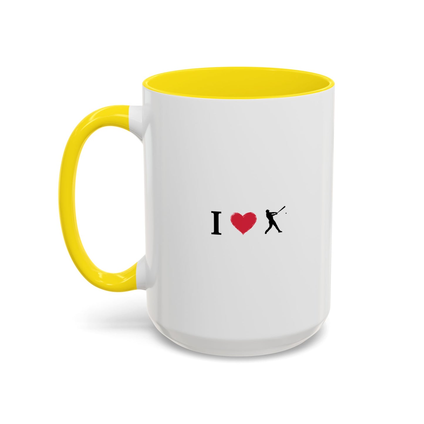 Baseball Love Accent Coffee Mug – Perfect Gift for Sports Fans, Home or Office Use, Great for Birthdays, Anniversaries, and Holidays - TRV