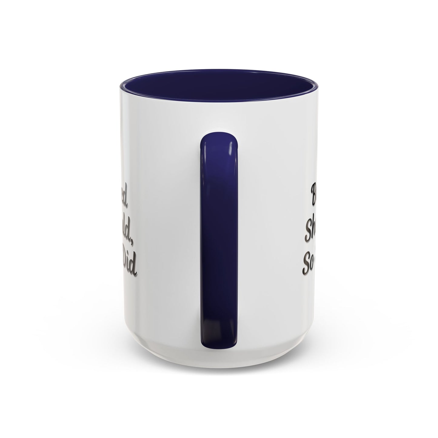 Inspiring Accent Coffee Mug - 'She Believed She Could, So She Did' - 11oz & 15oz