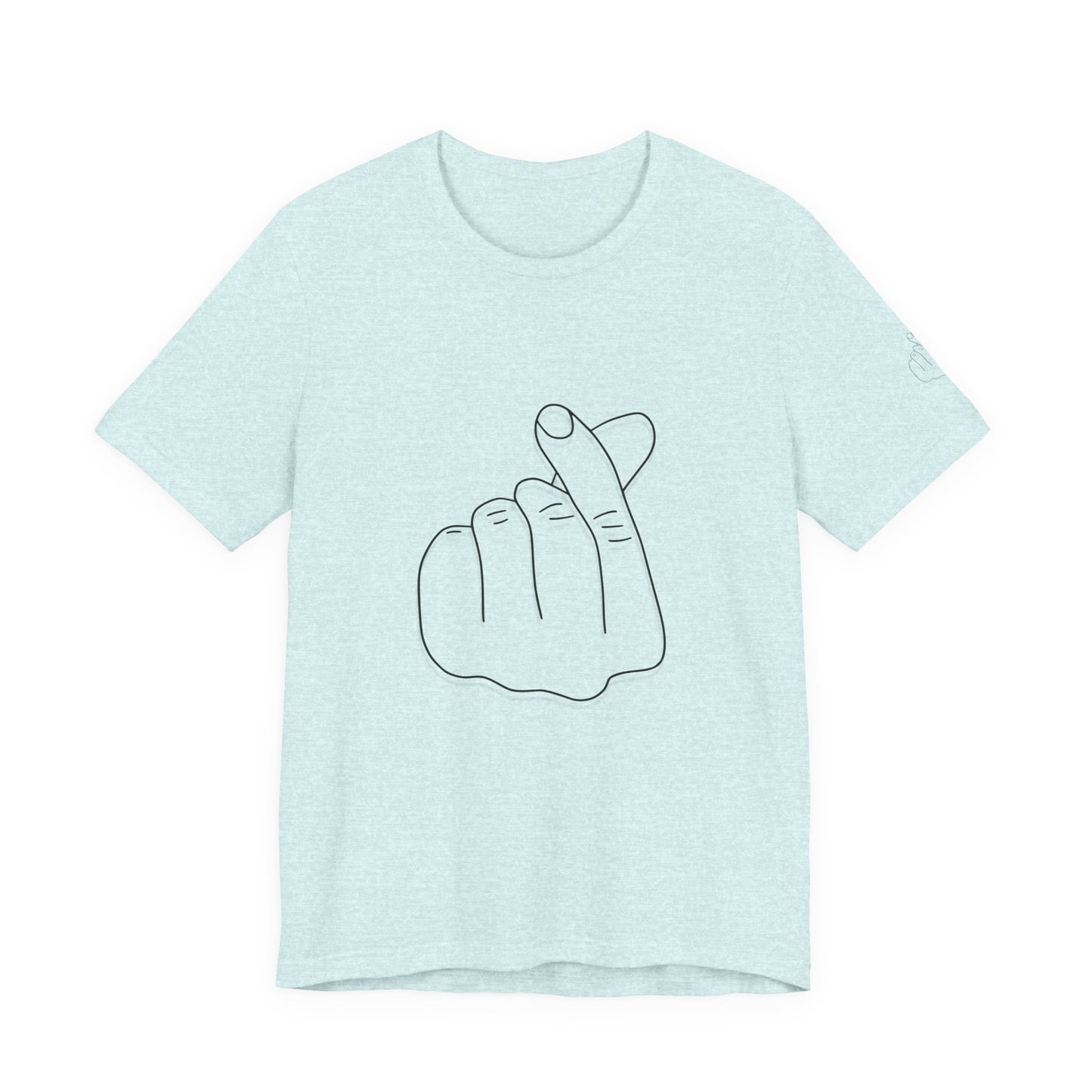 Minimalist Hand Sign Unisex Tee | Casual Everyday Wear | Perfect for Gift Givers