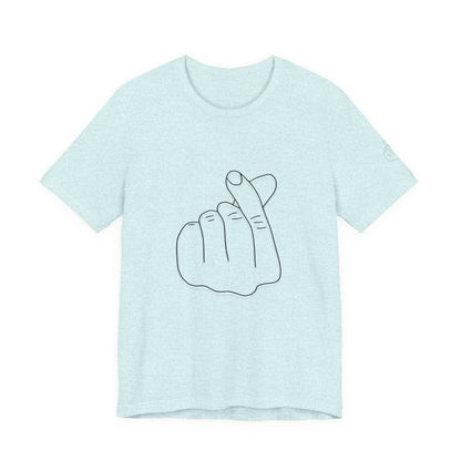 Minimalist Hand Sign Unisex Tee | Casual Everyday Wear | Perfect for Gift Givers