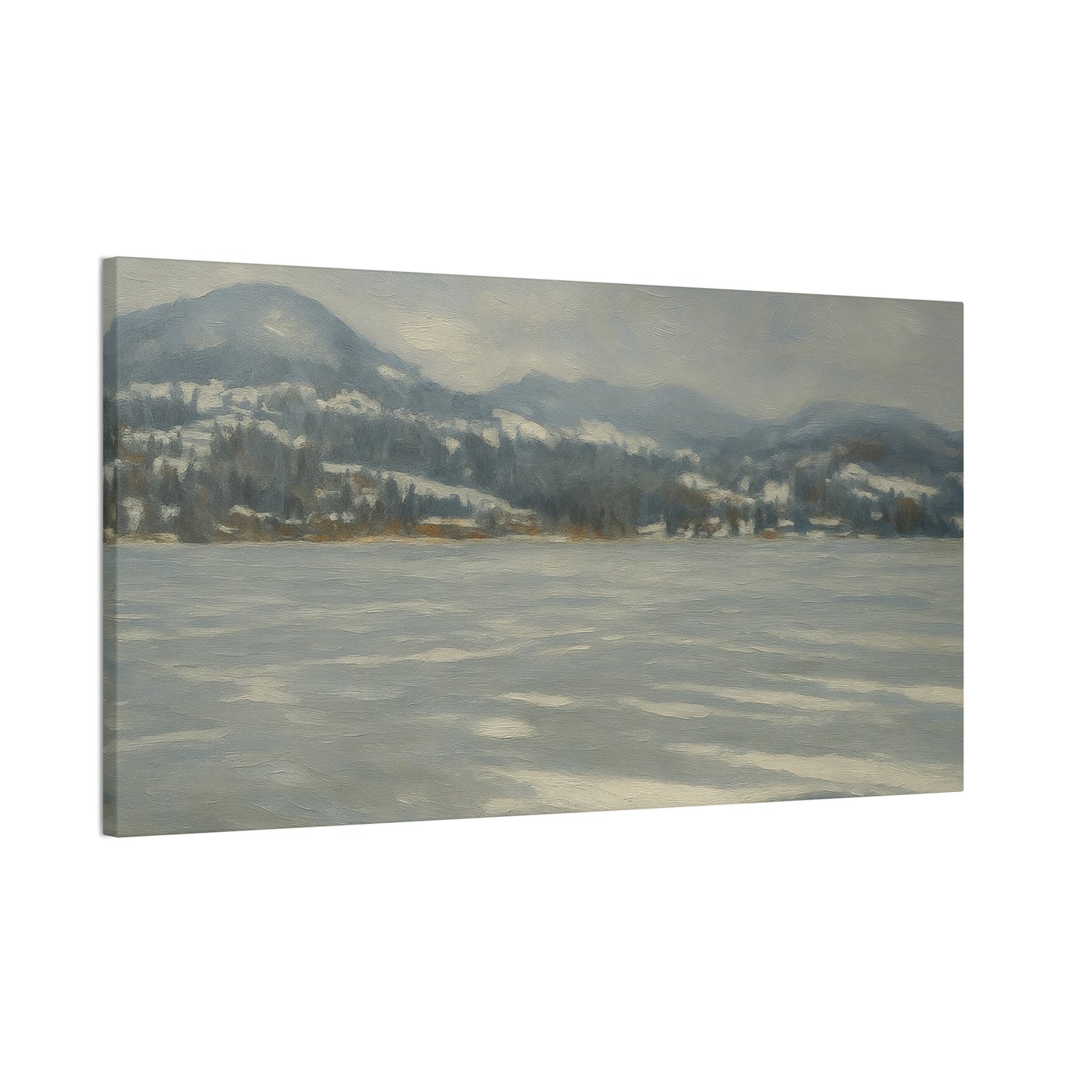 Serene Winter Landscape Canvas - TRV