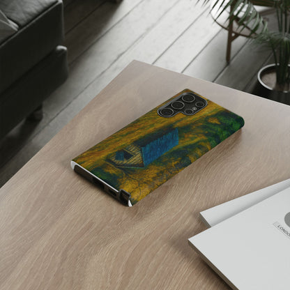 Artistic Phone Case by Tough Cases, Nature-Inspired Phone Protection, Unique Gift for Nature Lovers, Stylish Accessory, Fall Aesthetic - TRV