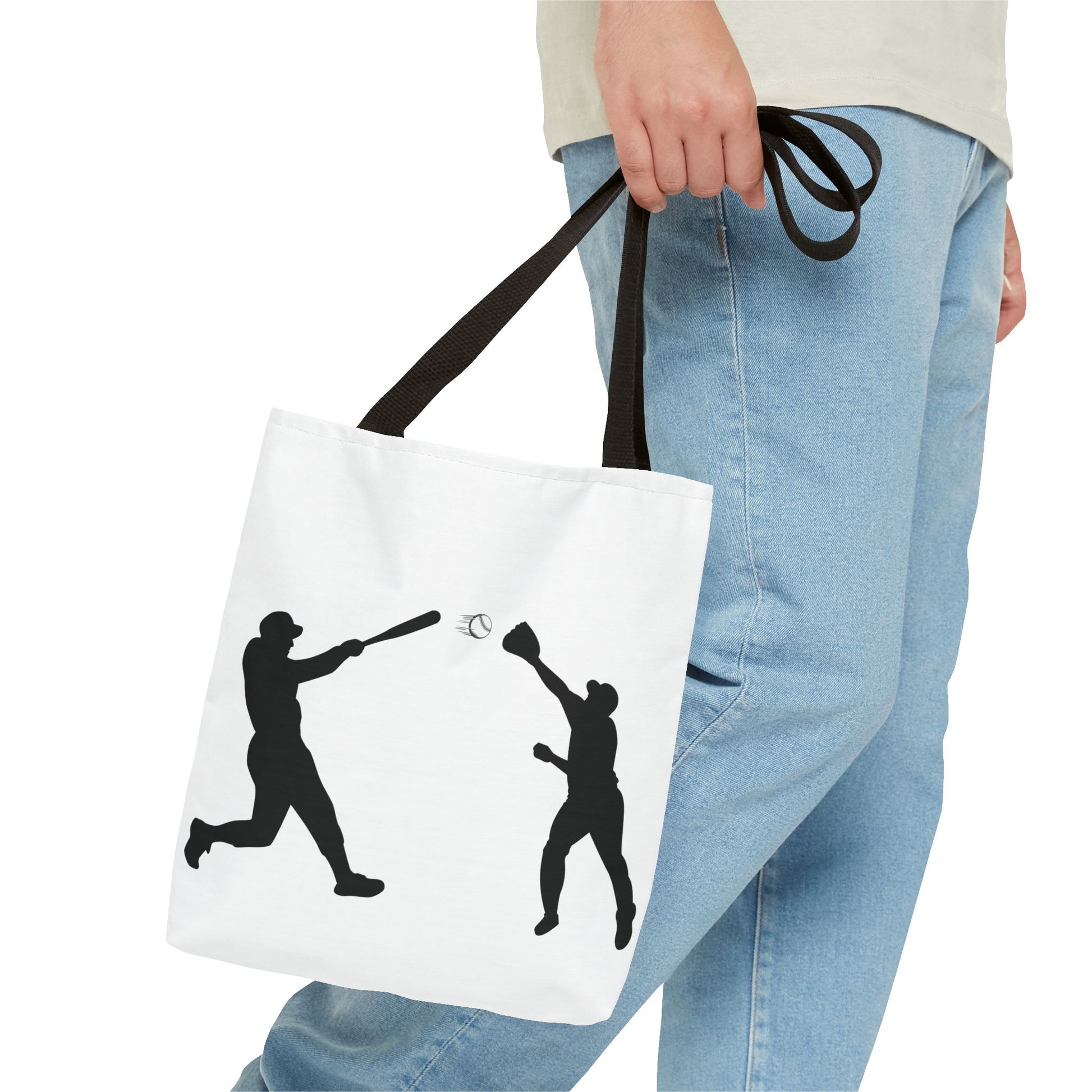 Baseball Tote Bag, Perfect for Sports Fans, Great Gift for Players, Ideal for Game Days, Accessory for Summer Outings - TRV
